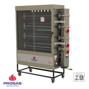 Asadora de pollos 4 espadas Progas