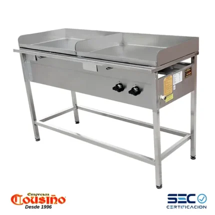 Churrasquera plancha a Gas de 50×140 cm. Cousiño – Modelo CH50140C