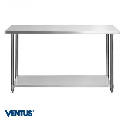 Mesón Acero Inoxidable Central 150 cms. Ventus