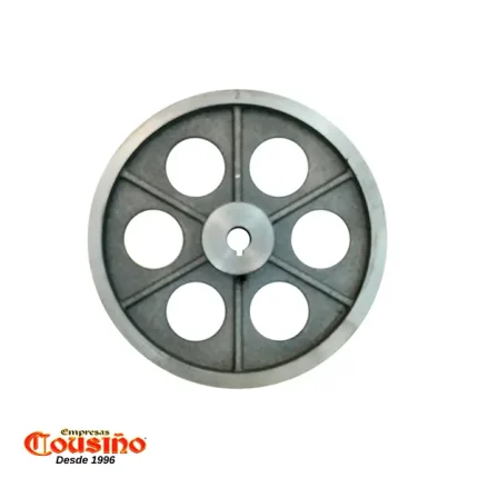 Polea 12″ de fierro