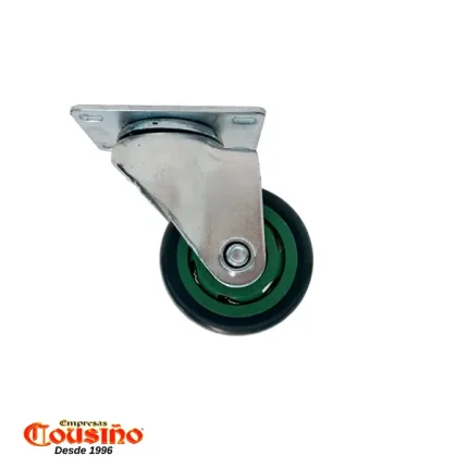 Rueda 3″ sin freno